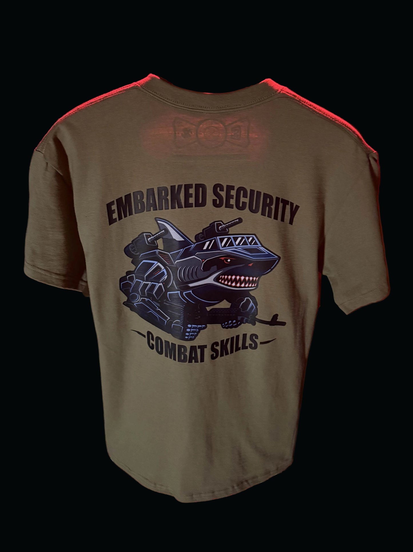 MEZ-Q02 // EMBARKED SECURITY SHARK TSHIRT